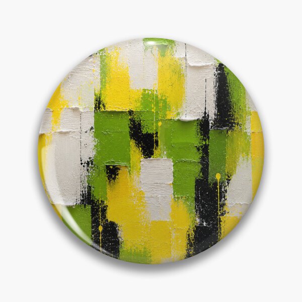 Item preview, Lime Energy Matter – Textured Abstract Impasto Art designed and sold by Ingorgia Studio.