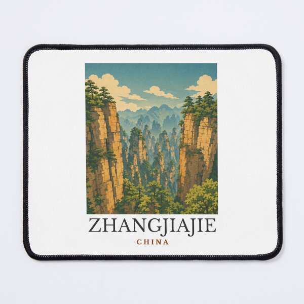 Item preview, Zhangjiajie National Forest Park - China designed and sold by GoodOldVintage.