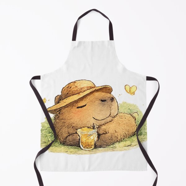 Item preview, Summer Capybara With Lemonade designed and sold by Northline Creative.