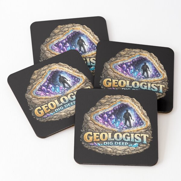 Item preview, Inside the Geode – Geologist Crystal Discovery Design designed and sold by Tadeusz1.