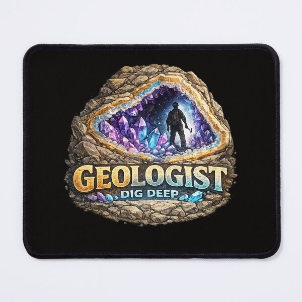 Item preview, Inside the Geode – Geologist Crystal Discovery Design designed and sold by Tadeusz1.