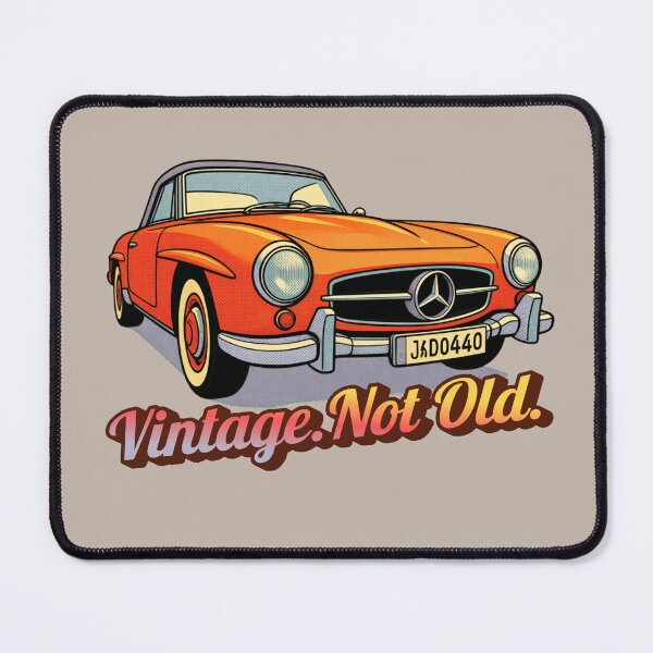 Item preview, Vintage Not Old Retro Car designed and sold by monika-arthing.