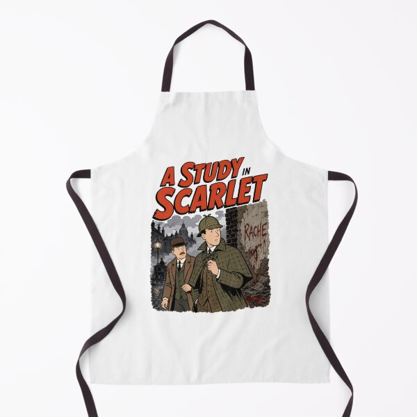 Item preview, Sherlock Holmes A Study in Scarlet Rache London Fog Art designed and sold by Fenay Designs.