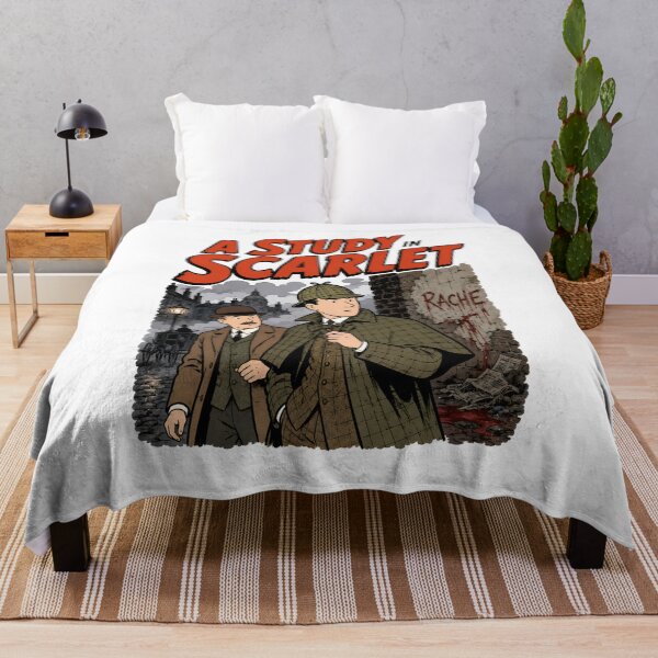 Item preview, Sherlock Holmes A Study in Scarlet Rache London Fog Art designed and sold by Fenay Designs.