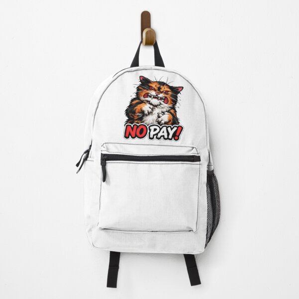 Item preview, Angry Cat "No PAY!" designed and sold by Phoseinix.