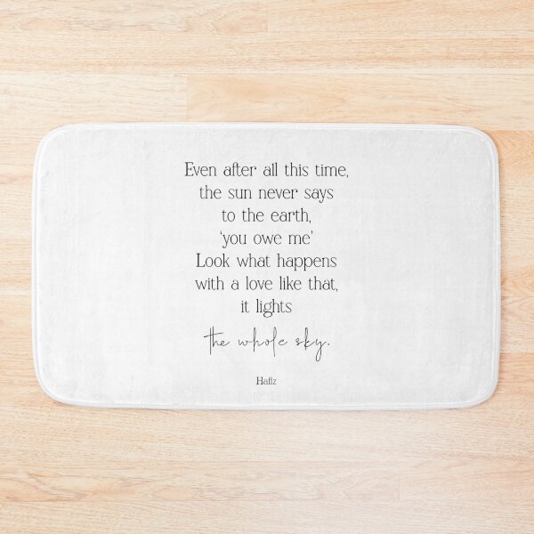 Item preview, Light the Whole Sky — Rumi Quote Print designed and sold by calamarisky.