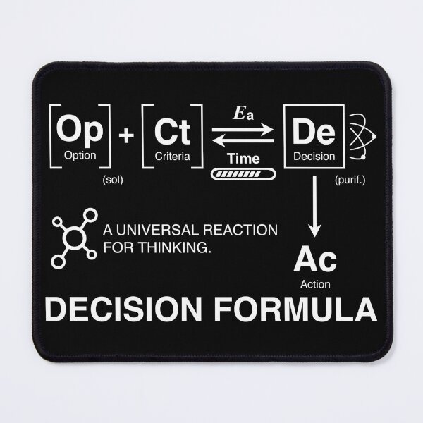 Item preview, DECISION_FORMULA designed and sold by AURA-HYSTERICA.