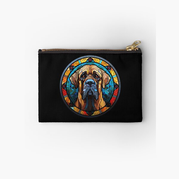 Item preview, Spanish Mastiff Dog Stained Glass Leadlight Artistic Design Mom Dad designed and sold by rafaeltto.