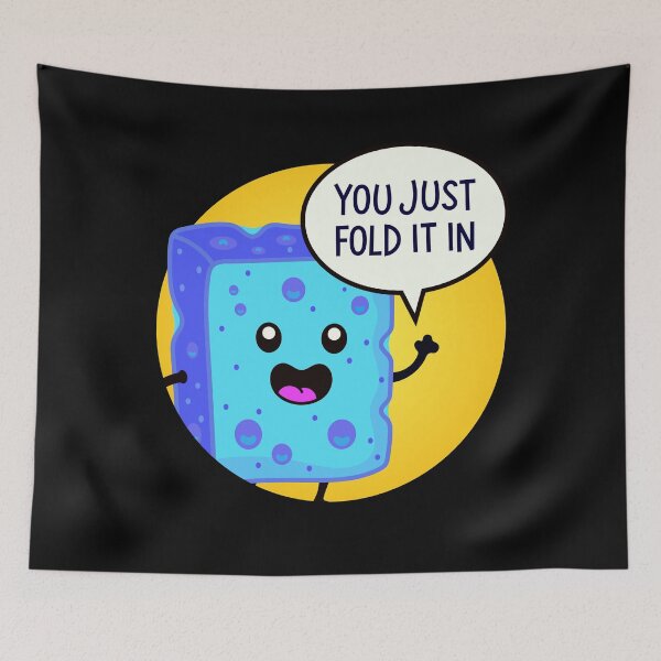 Item preview, Cheese Happiness You just Fold It In  designed and sold by DibujandoPorfa.