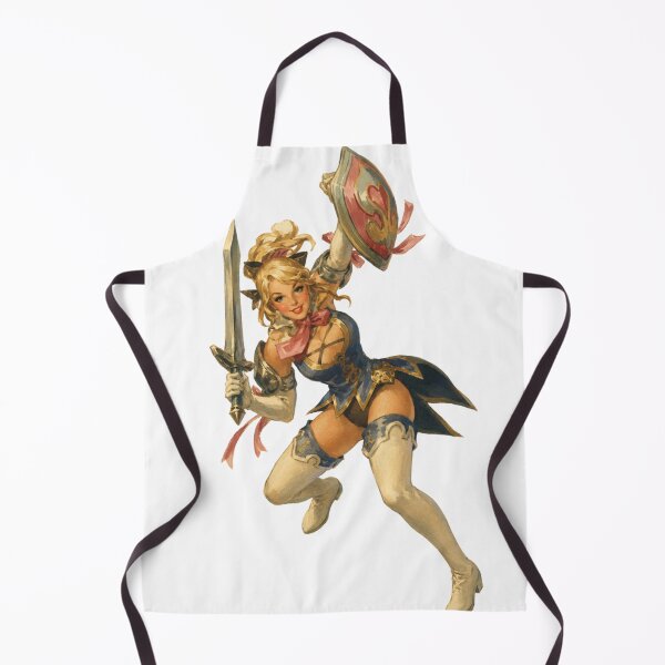 Item preview, Vintage Fantasy Warrior Pin-Up | Original Retro Heroine Illustration designed and sold by Cosplayvintage.