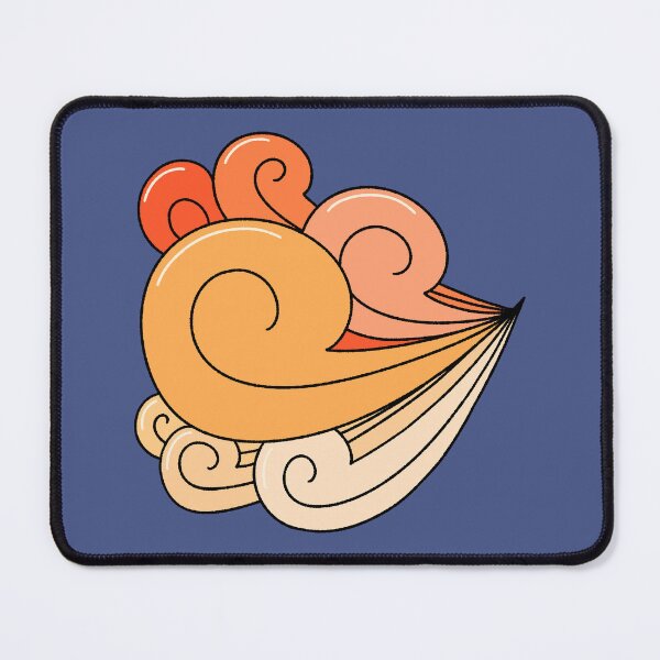 Item preview, Traditional Oriental Swirl Cloud Illustration designed and sold by ubborn.