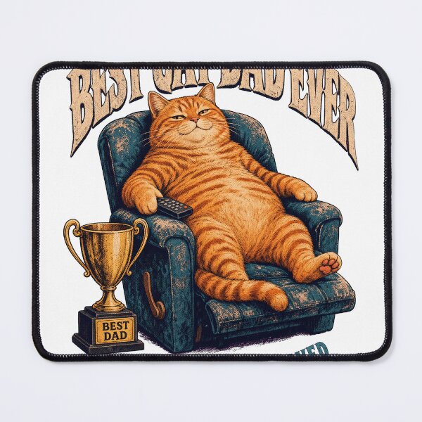 Item preview, Funny Cat Dad Orange Tabby Father Fathers Day designed and sold by arawaksupplyco.