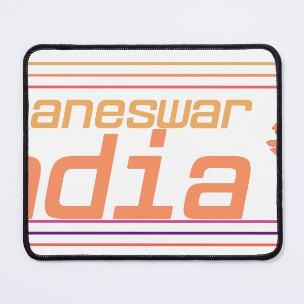 Item preview, Bhubaneswar India City Marked On Country Map designed and sold by TheIconSmith.