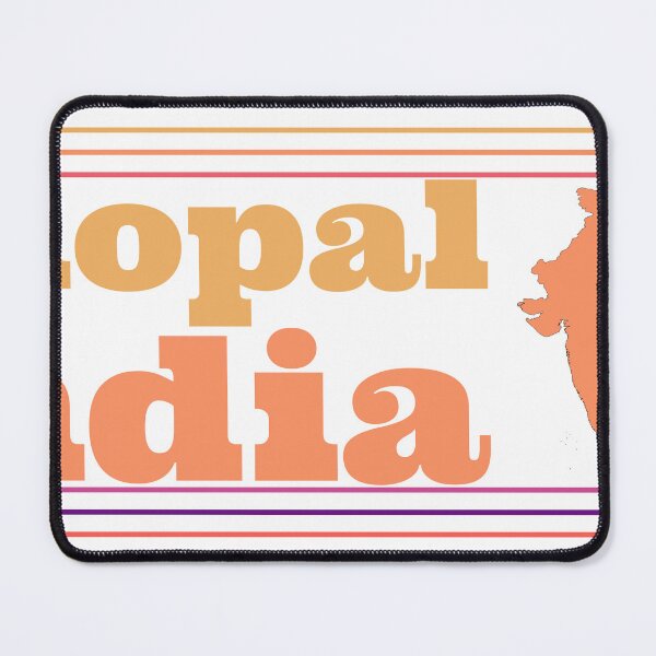 Item preview, Bhopal India City Marked On Country Map designed and sold by TheIconSmith.