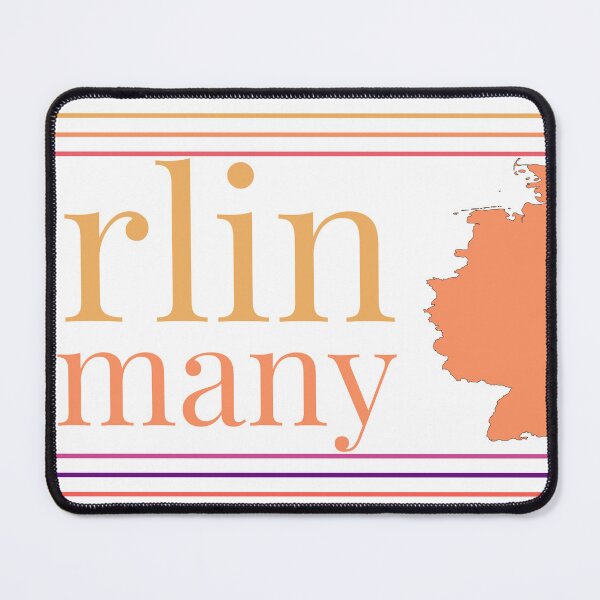 Item preview, Berlin Germany City Marked On Country Map designed and sold by TheIconSmith.
