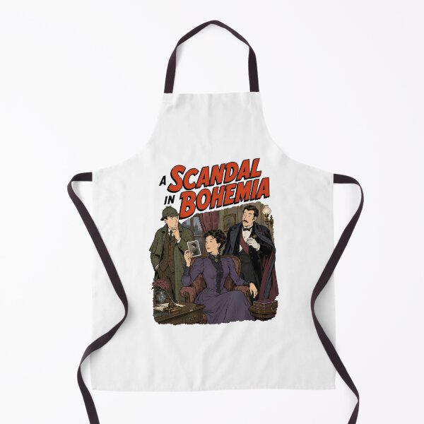 Item preview, Sherlock Holmes A Scandal in Bohemia Irene Adler Retro Design designed and sold by Fenay Designs.