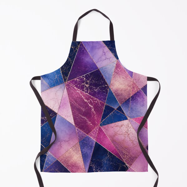 Item preview, Purple Pink Marble Geometric Pattern — Luxury Gold Art Deco Design designed and sold by Aureva Arts Shop.