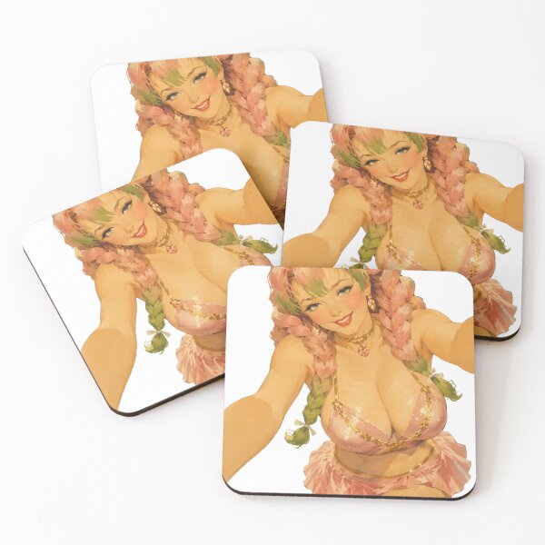 Item preview, Anime Love Swordswoman Pin-Up | Vintage Retro Inspired Illustration designed and sold by Cosplayvintage.