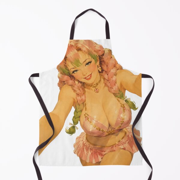 Item preview, Anime Love Swordswoman Pin-Up | Vintage Retro Inspired Illustration designed and sold by Cosplayvintage.
