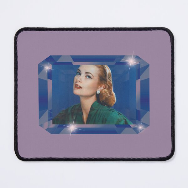 Item preview, Glamorous Grace (Blue on Dusky Purple) designed and sold by PawsitiveMum3.