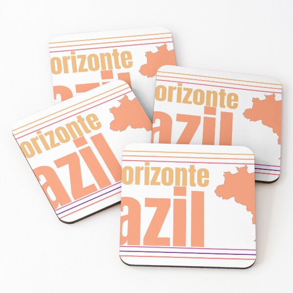 Item preview, Belo Horizonte Brazil City Marked On Country Map designed and sold by TheIconSmith.