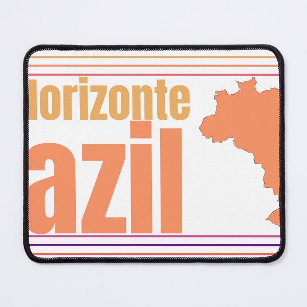 Item preview, Belo Horizonte Brazil City Marked On Country Map designed and sold by TheIconSmith.