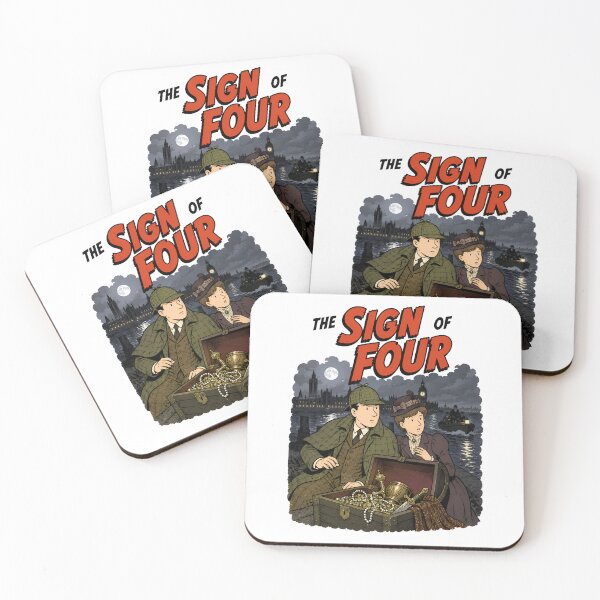 Item preview, Sherlock Holmes The Sign of Four Agra Treasure River Thames Art designed and sold by Fenay Designs.