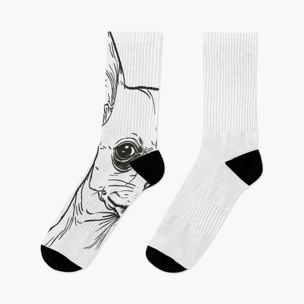 Item preview, Chihuahua in Minimalist Linear Art designed and sold by VestraDesign.