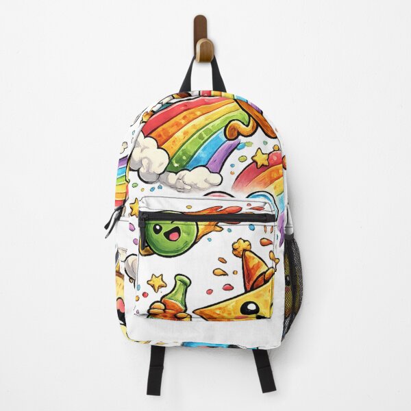 Item preview, Funny Geometric Shapes Party Cartoon Cute Graphic Design designed and sold by CreativeNest Prints.