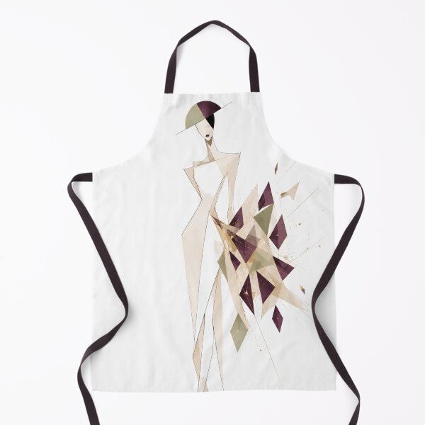 Item preview, Atelier – Geometric | Luxury Cubism Fashion Illustration. designed and sold by NewtBoo.