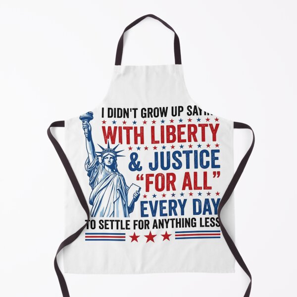 Item preview, I Didn't Grow Up Saying With Liberty And Justice For All - Patriotic Social Justice designed and sold by raedattia.