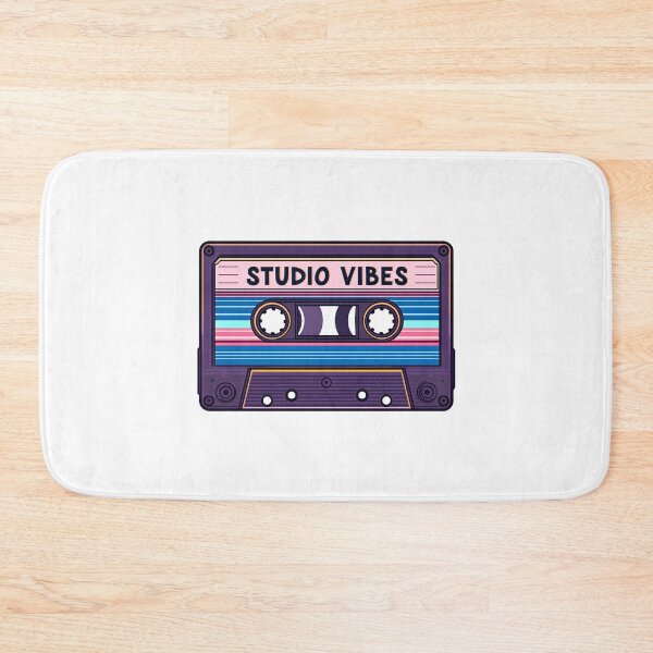Item preview, Studio Vibes Retro Cassette Tape Sticker for Music Producers and Audio Creators designed and sold by Kavya Art.