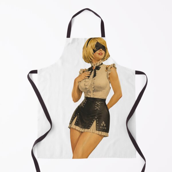 Item preview, Vintage Android Maid Pin-Up | Retro Anime Inspired Illustration designed and sold by Cosplayvintage.