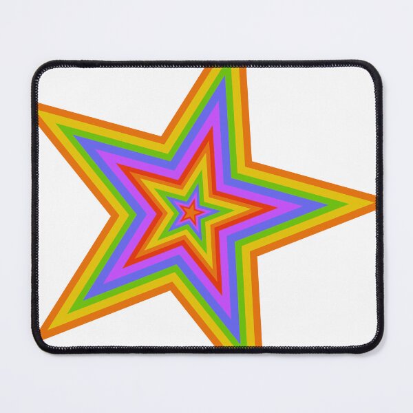 Item preview, Rainbow Star designed and sold by frutigerdesigns.