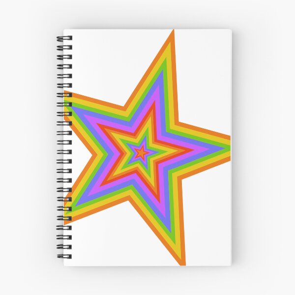 Item preview, Rainbow Star designed and sold by frutigerdesigns.