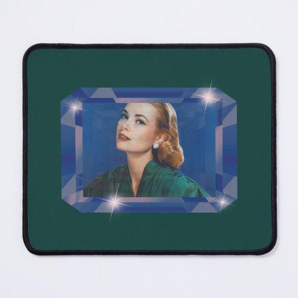 Item preview, Glamorous Grace (Blue on Green) designed and sold by PawsitiveMum3.