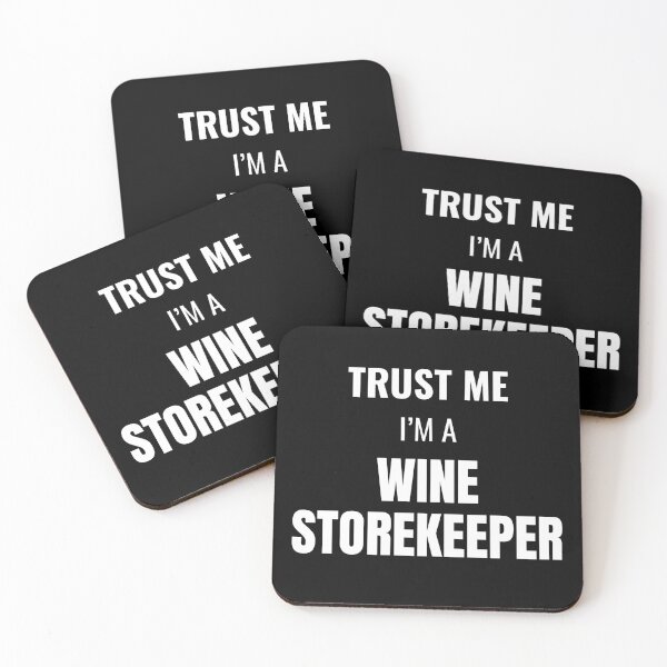 Item preview, Trust Me I'm a Wine Storekeeper (White) designed and sold by ShipCrewNation.