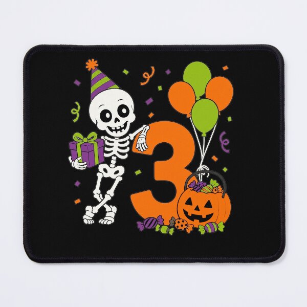 Item preview, Halloween 3rd Birthday 3 Years Old Skeleton Kids designed and sold by clothesy7.