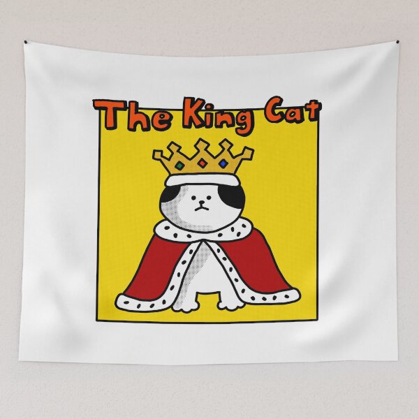Item preview, The King Cat designed and sold by superbaechoo.