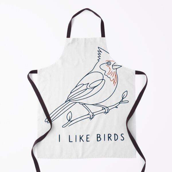 Artikelvorschau, Cardinal Bird Design Minimalist Bird Art Nature Lover entworfen und verkauft von arawaksupplyco.