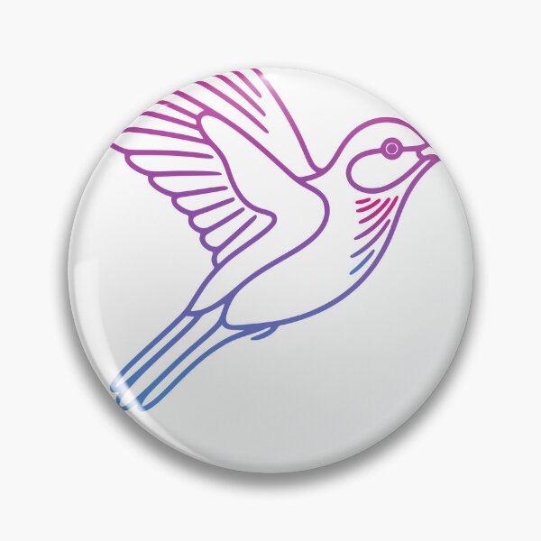 Item preview, Hummingbird Line Art Bird Lover Avian Enthusiast designed and sold by arawaksupplyco.