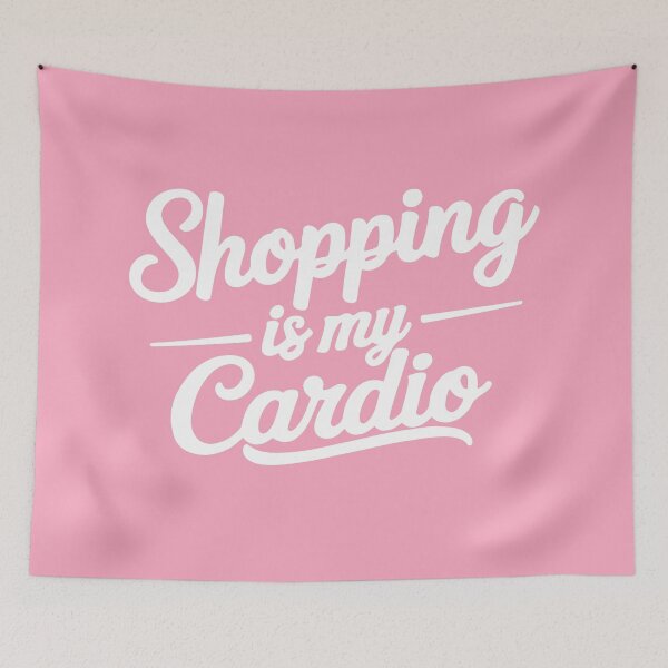 Item preview, Shopping is my Cardio designed and sold by cafelab.