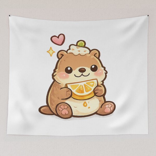 Item preview, cute beaver designed and sold by Brejko.