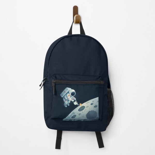 Item preview, Astronaut Watering a Flower on the Moon designed and sold by Jasmineestore.