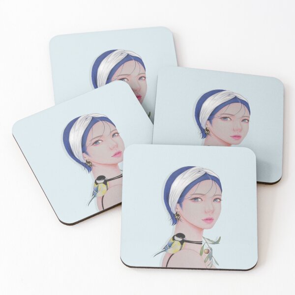 Item preview, Blue Headscarf Girl designed and sold by KJAStudio.