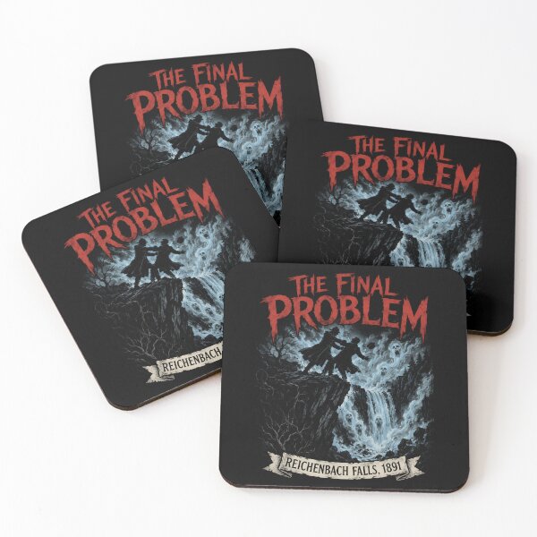 Artikelvorschau, Sherlock Holmes Das letzte Problem Reichenbach Falls Dark Gothic Art entworfen und verkauft von Fenay Designs.