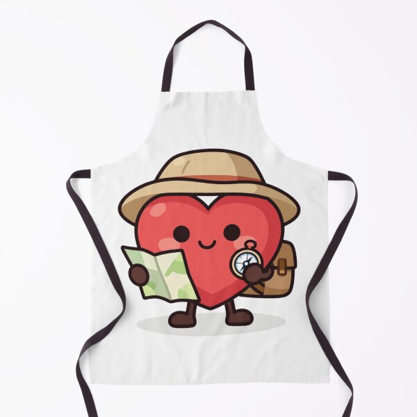 Item preview, Cute Heart Explorer Adventure Treasure Hunter Design T-Shirt designed and sold by GreyMothStudio.