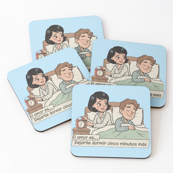 Item preview, El amor es... Dejarte dormir cinco minutos más. designed and sold by lstaford.