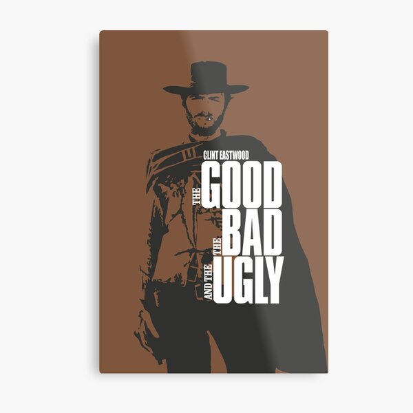 Clint Eastwood Impression métallique