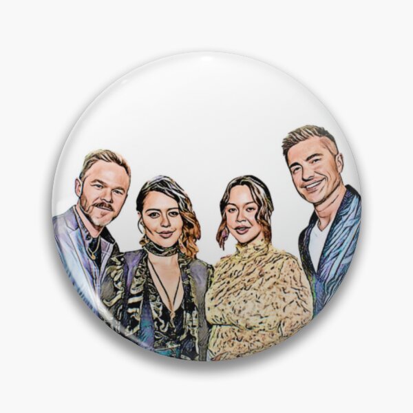 Item preview, The Rookie Cast - Shawn, Alyssa, Melissa and Eric designed and sold by Joy Michelle's Art Shop.
